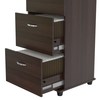 Inval File Cabinet 18.66 in W x 15.75 in D x 37.16 in H in Espresso AR-3X3R